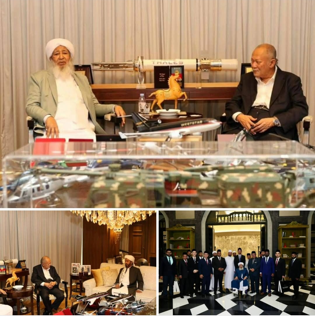 தி வெஸ்ட்ஸ்டார் குழுமத்தின் குழும நிர்வாக இயக்குநர் ஸெய்யித் அஸ்மான்ஸெய்யித் இப்ராஹிம் ஆகியோரை மரியாதை நிமித்தமாக சந்தித்த உஸ்தாத் 