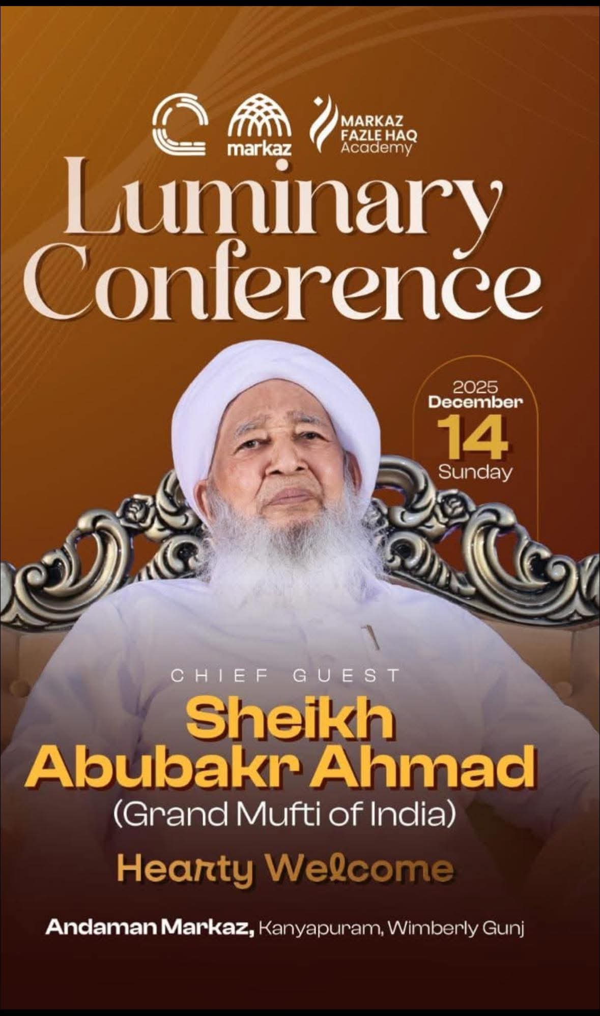 AP_ உஸ்தாதை வரவேற்க தயாராகும் அந்தமான் 